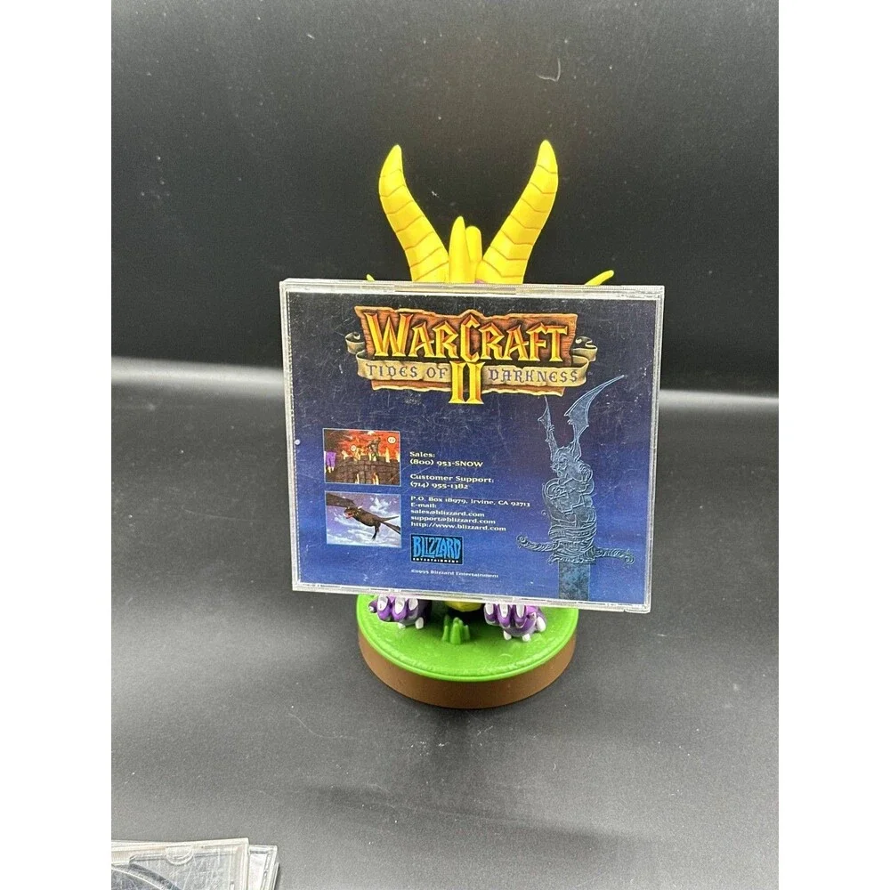 Warcraft PC Game Lot (Warcraft I, II + Expansion, III ROC + Frozen Throne) Discs